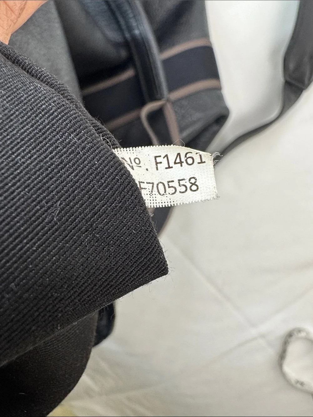 Coach F70558 Black Leather Tote Work Laptop Bag Unisex‎ w/ Strap